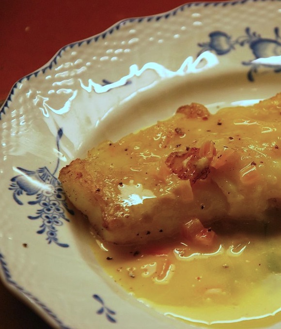 poisson sauce beurre blanc