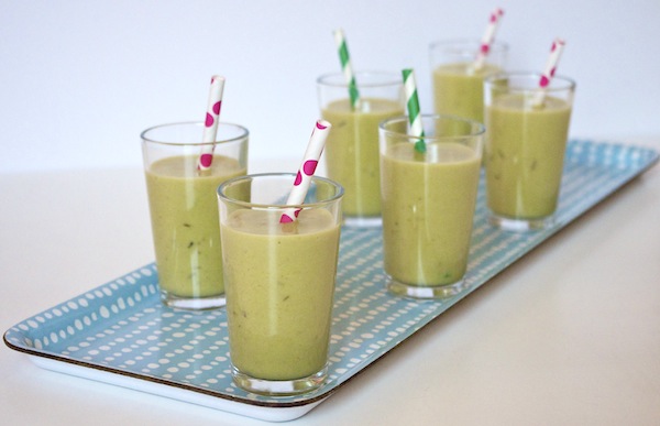 veloute froid haricots verts chevre