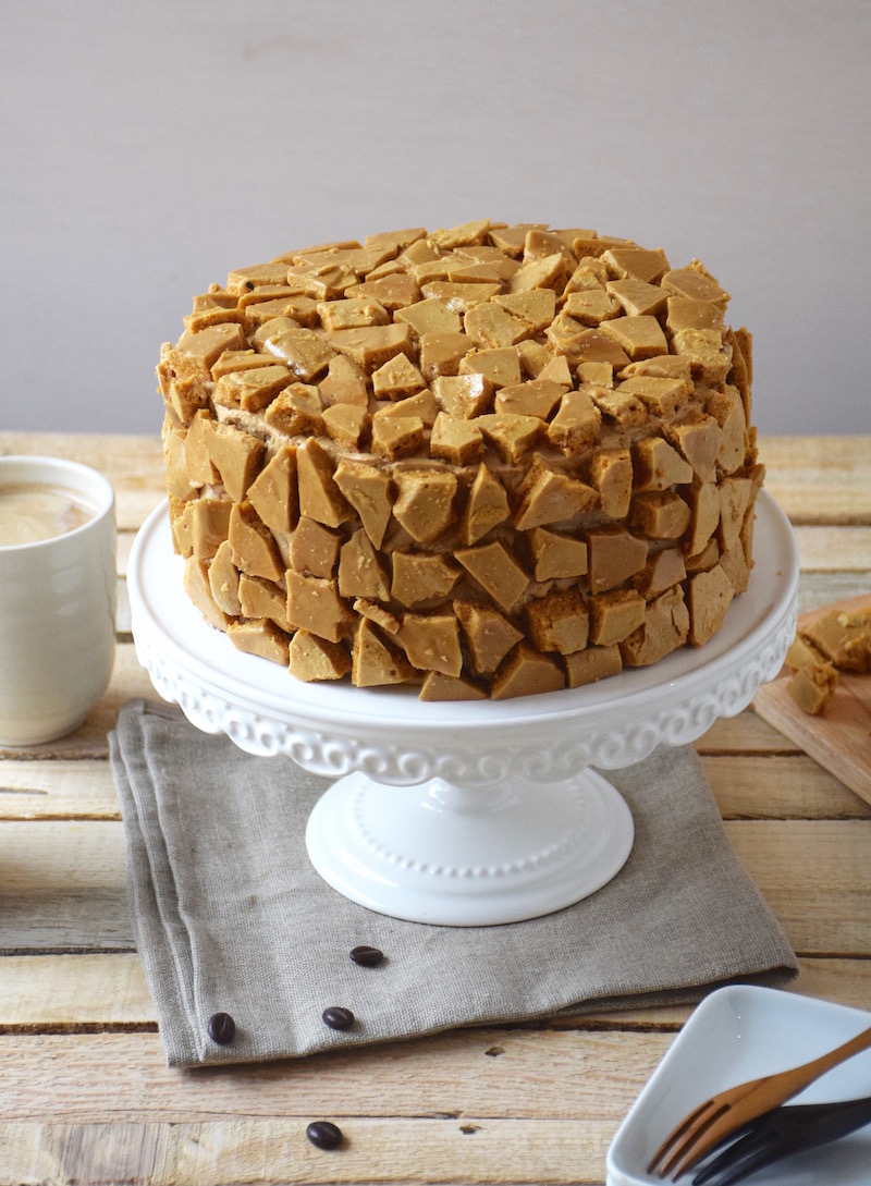 Blum's Coffee crunch cake