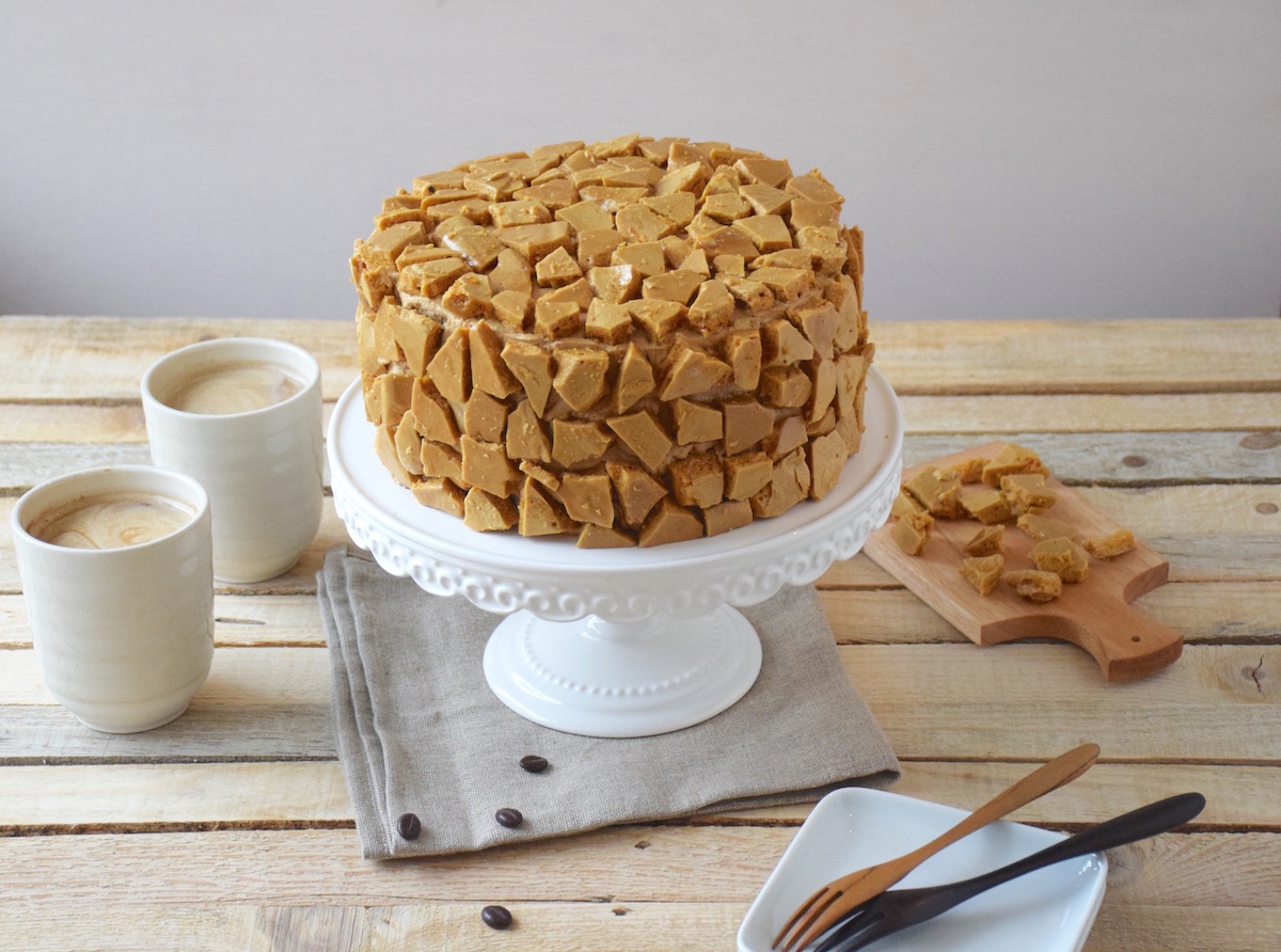 Blum's Coffee crunch cake