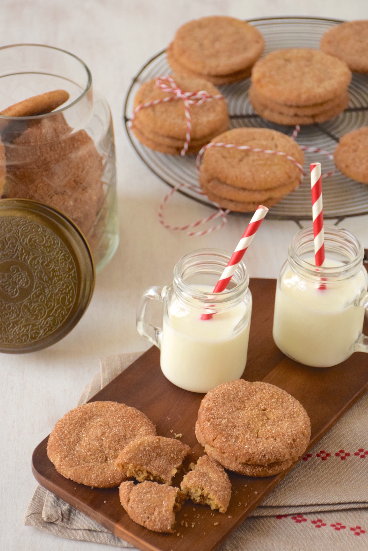 Snickerdoodles, biscuits cannelle