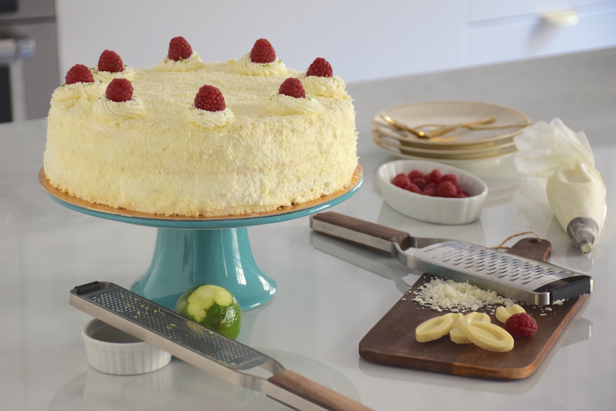 Merveilleux citron vert framboise chocolat blanc