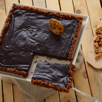 Tarte chocolat base cookies