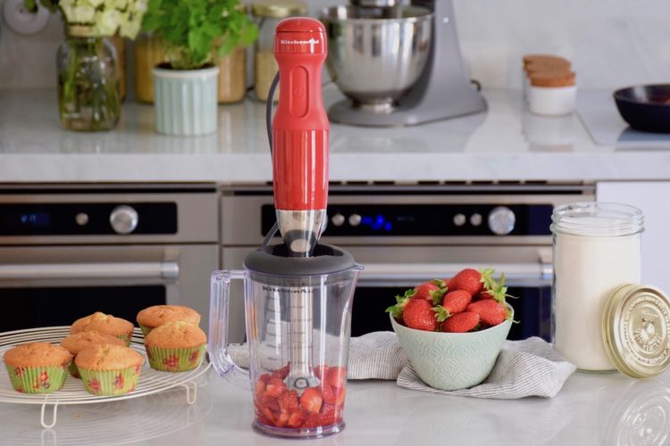 Parfaits cupcake vanille fraise, ganache montée fraise