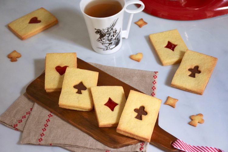 Sablés jeu de cartes