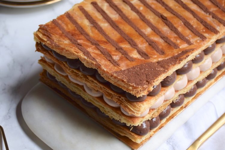 mille feuille chocolat & praliné