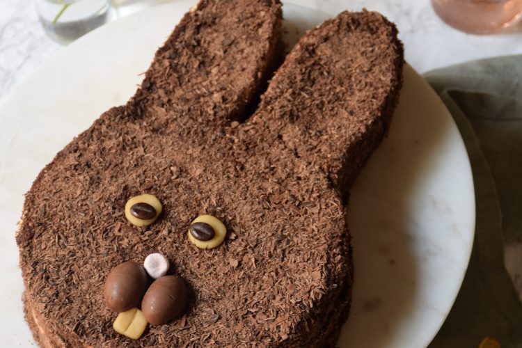 gâteau merveilleux lapin de Pâques