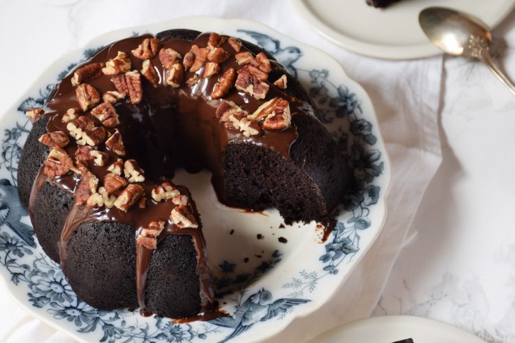 Bundt Cake chocolat ganache